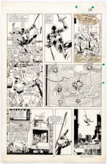 Mark Bright and Al Williamson Spider-Man vs. Wolverine #1 Page 15 Original Art (Marvel, 1987). Produced in ink - | Heritage