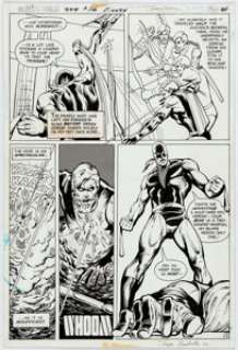 Mike Netzer (as Mike Nasser) and Terry Austin World’s Finest #244 Green Arrow Story Page 4 Original Art (DC, - | Heritage