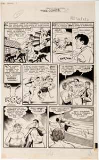 Kurt Schaffenberger Whiz Comics #126 Captain Marvel Story Page 3 Original Art (Fawcett, 1950... | Heritage
