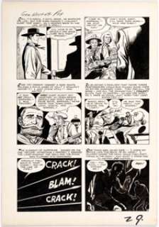 Dick Ayers Gunsmoke Western #49 Story Page 4 Original Art (Marvel, 1955). The bad guys always think they have - | Heritage