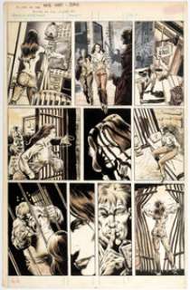 Bill Sienkiewicz and Eric von Krupp The Tomb of Dracula #6 Story Page 9 Original Art (Marvel Comics, 1980). - | Heritage