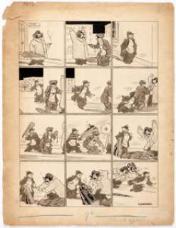 Clarence D. Russell Judge Magazine Comic Strip Original Art (Judge Publ., 1920s).... | Heritage