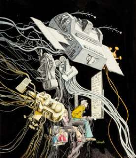 John Huehnergarth Smithsonian V7#4 Cover Painting Original Art and Cover Tearsheet (Smithsonian Associates, 1976).... (Total: 2 Items) | Heritage