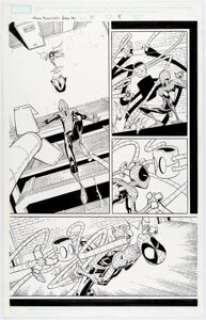 Patrick Scherberger and Norman Lee Marvel Adventures Spider-Man #15 Story Page 5 Original Art (Marvel, 2006)....