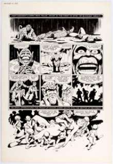 Frank Thorne 1994 #17 Story Page 9 Ghita of Alizarr Original Art (Warren, 1981).... | Heritage