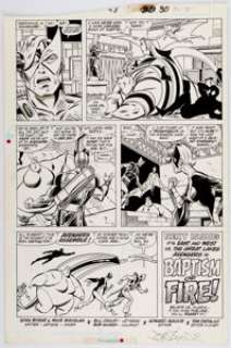 John Byrne and Mike Machlan Avengers West Coast #48 Story Page 22 Original Art (Marvel, 1989).... | Heritage