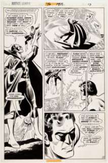 Dick Dillin and Joe Giella Justice League of America #96 Original Art (DC, 1972).... | Heritage