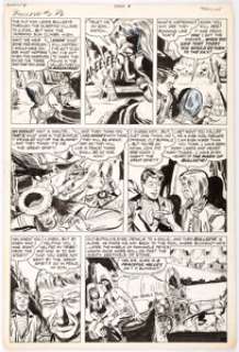 Jack Kirby (attributed) Bulls Eye #2 Story Page 9 Original Art (Mainline, 1954).... | Heritage