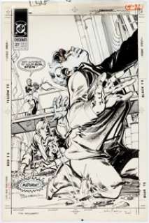 Tom Grindberg Checkmate #27 Cover Original Art (DC, 1990).... | Heritage