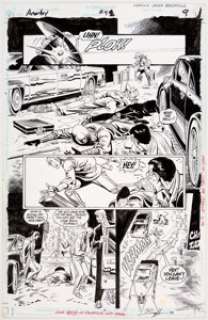  - Norm Breyfogle and Joe Rubinstein Anarky #4 Story Page 9 Original Art (DC, 1999)....