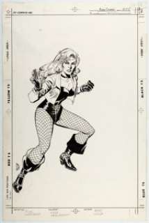 Dick Giordano Black Canary #1 Cover Original Art (DC, 1991).... | Heritage