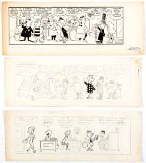 Dan DeCarlo with Stan Lee Barney’s Beat Comic-Strip Pilot Original Art (1959).... | Heritage