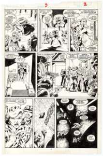 Alan Davis and Paul Neary Excalibur #3 Story Page 2 Original Art (Marvel, 1988).... | Heritage