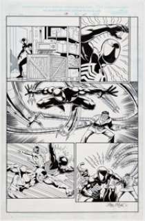 Ron Frenz and Bob McLeod Webspinners: Tales of Spider-Man #18 Original Art (Marvel, 2000).... | Heritage