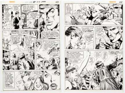 Dick Giordano Superman’s Girl Friend, Lois Lane #112 Story Pages 5-6 Rose and Thorn Original Art (DC, 1971).... (Total: 2 Original Art) | Heritage