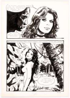 Milo Manara Jolanda de Almaviva #36 Story Page 53 Original Art (Ediperiodici , c. 1972).... | Heritage