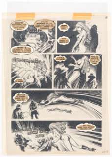 Rafael Auraleon (a.k.a. Aura Leon) Vampirella #95 "Cassandra St. Knight: Initiation" Story Page 13 Original Art (W... | Heritage