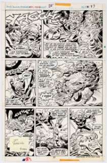 Frank Robbins and Steve Gan Marvel Premiere #28 Page 27 Original Art (Marvel, 1976).... | Heritage