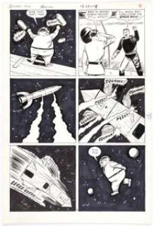  - Ogden Whitney Herbie #19 Story Page 8 Original Art (ACG, 1966)....