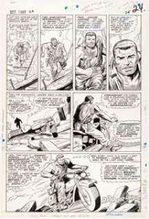  - Dick Ayers and John Tartaglione Sgt. Fury and the Howling Commandos #29 Story Page 18 Original Art (Marvel, 1966)....