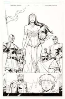 Reilly Brown and Nelson DeCastro Incredible Hercules #134 Splash Page 9 Original Art (Marvel, 2009)....