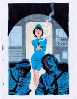 Bruce Timm All Crime #2 Cover Original Art (Art of Fiction, 2013).... | Heritage