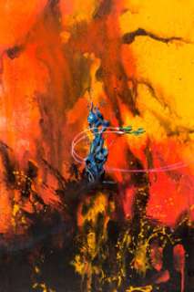 Gray Morrow Perry Rhodan #3 "Galactic Alarm" Paperback Book Cover Painting Original Art (Futura, 1974)  - | Heritage