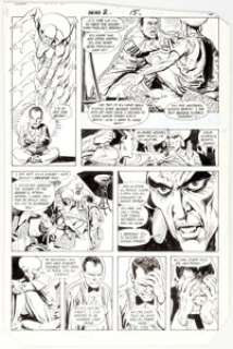 José Luis García-López Deadman #2 Story Page 15 Original Art  (DC, 1986). Boston Brand is at - | Heritage