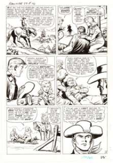 Dick Ayers The Rawhide Kid #37 Story Page 8 Original Art (Marvel Comics, 1963).  Marvel’s burgeoning trend toward - | Heritage