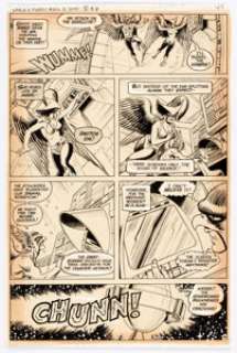 Murphy Anderson World’s Finest Comics #256 Story Page 4 Hawkman and Hawkwoman Original Art (DC Comics, 1979). This - | Heritage