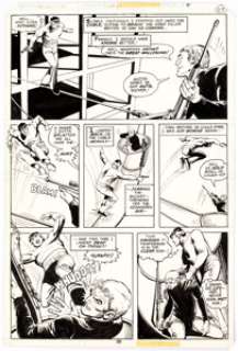 Dick Giordano Detective Comics #484 Story Page 8 Human Target Original Art (DC Comics, 1979).  Christopher Chance -