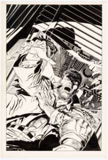 Eduardo Barreto Mickey Spillane’s Mike Danger #2 Cover Original Art (Big Entertainment, 1995).... | Heritage