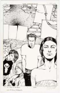 Adam Pollina and Mark Morales Generation X #63 Unpublished Cover Original Art (Marvel, 2000)....