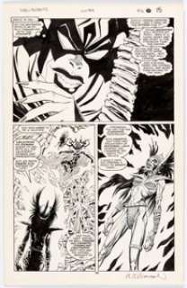 Brett Blevins and Al Williamson New Mutants #79 Story Page 15 Original Art (Marvel, 1989). Danielle Moonstar‘s -