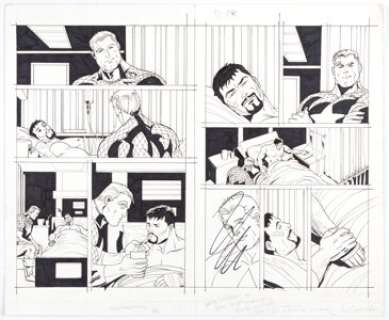 Cynthia Martin - Captain America / Iron Man Story Page Original Art Group of 3 (c. 2009). Known for her work on - | Heritage