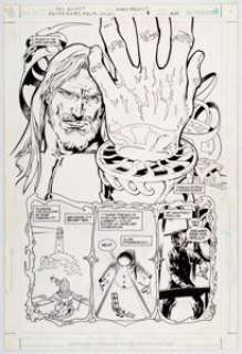 Yvel Guichet and Mark Propst - Aquaman #2 Story Page 1 Original Art (DC, 2003).