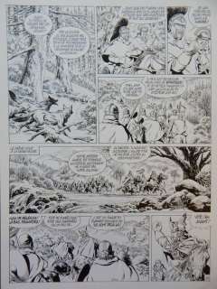 Mitton, Jean-Yves | Original page (p.18)  - Vae Victis! 12  - Adua, een wolvin huilt in Avaricum  - (2003) | Catawiki