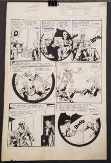 Howard Purcell. Golden Age Comic Page. | Weiss Auctions