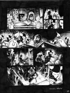 Planche originale 37 de LE BOURREAU Tome 3 La Fête des Fous, par Julien CARETTE