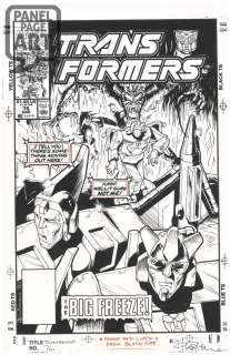 Andrew Wildman - Transformers 76 Cover