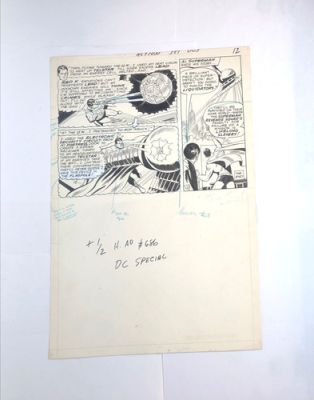 DC Action Comics #381 Superman p.12 Original Art 1969 Curt Swan George Roussos | eBay US (Buy It Now)