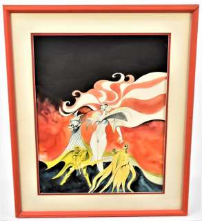 Jack Gaughan Sci Fi Cover Art Painting | Forsythe’s Auctions