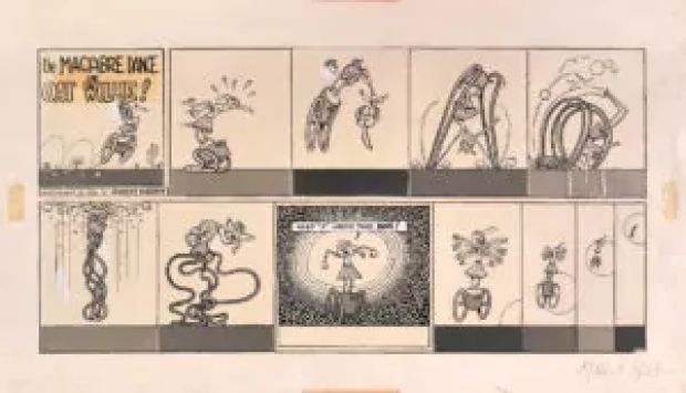 Gilbert Shelton | The macabre dance of Oat Willie | La Galerie de la Bande Dessinée