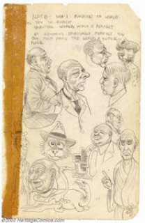 Robert Crumb - Original Sketch "What is Real?" (1961). Amusing two-sided sketchbook page dates to very - | Heritage