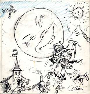 PELLOS René   - Les Pieds Nickelés   - Couverture de l’album Le Pieds Nickelés [...] | Vermot et Associés