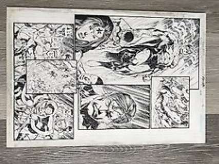 Original Art Page By Marc Campos And Ivan Reis | DC Comics  - Action Comics #818  - Page 16  - (2004) | Catawiki