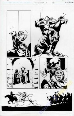 Cary Nord | Immortal Brothers: The Tale of the Green Knight #1 Page 11 | Essential Sequential