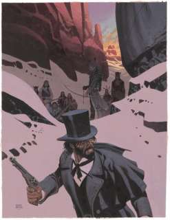 Lot 9 - RALPH MEYER UNDERTAKER L‘Indien Blanc (T.5), Dargaud 2019 Couverture originale. Signée....