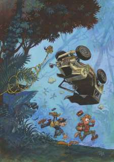 Lot 83 - YOANN SPIROU ET FANTASIO La Colère du Marsupilami (T.55), Dupuis 2016 Couverture...