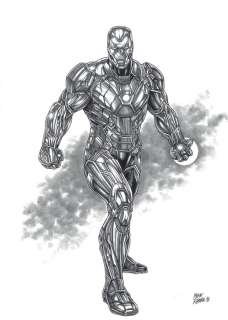Mike Ratera - Original Drawing  - Marvel Comics  - Iron Man